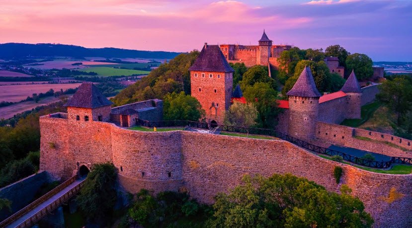Hrad Bukovina, Hostim, Czechia, Czech Republic (Czechia)